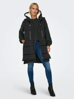 New ONLNEWNORA Dynevest Dame Jakker Og Frakker