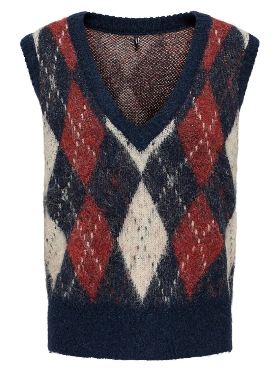 Outlet ONLNOEME Vest Dame Strik & Cardigans