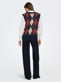 Outlet ONLNOEME Vest Dame Strik & Cardigans