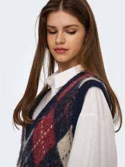 Outlet ONLNOEME Vest Dame Strik & Cardigans