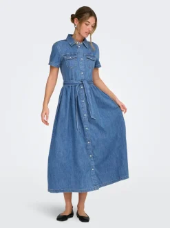 Hot ONLNOEMI Lang kjole Dame Kjoler