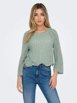 Online ONLNOLA Striktrøje Dame Strik & Cardigans
