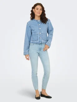 Sale ONLPALMA Denimjakke Dame Jakker Og Frakker|Double Denim
