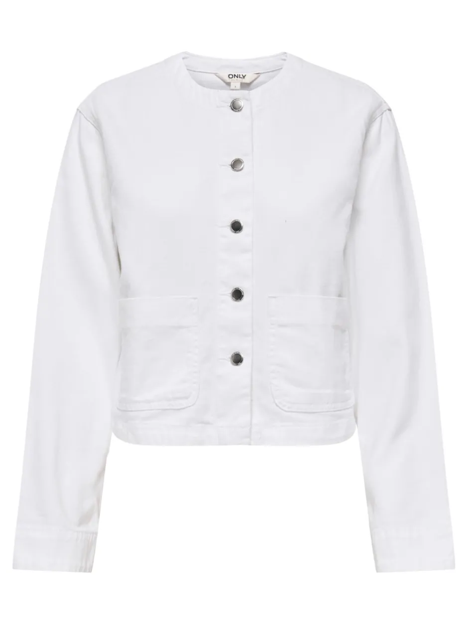 Best ONLPALMA Denimjakke Dame Jakker Og Frakker|Double Denim