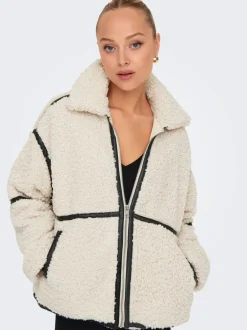 New ONLPARIS Teddy-jakke Dame Jakker Og Frakker