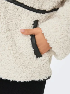 New ONLPARIS Teddy-jakke Dame Jakker Og Frakker