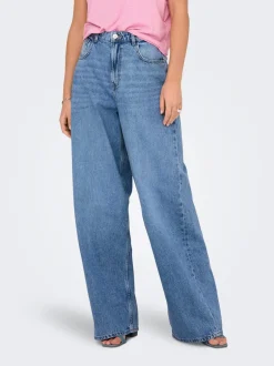 ONLPAULINA Høj talje Baggy fit Jeans Dame Jeans|Jeans