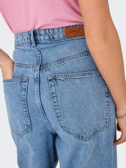 ONLPAULINA Høj talje Baggy fit Jeans Dame Jeans|Jeans