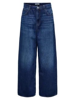 Hot ONLPAULINA Høj talje Baggy fit Jeans Dame Jeans|Jeans