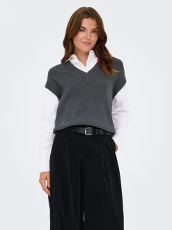 Sale ONLPAYSON Vest Dame Strik & Cardigans