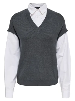 Sale ONLPAYSON Vest Dame Strik & Cardigans