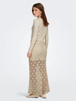New ONLPEARLINA Nederdel Lang nederdel Dame Nederdele