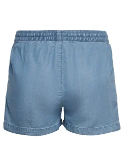 Clearance ONLPEMA Mellemhøj talje Relaxed fit Denim-shorts Dame Shorts|Double Denim