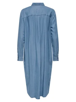 Discount ONLPEMA Midikjole Dame Kjoler|Double Denim