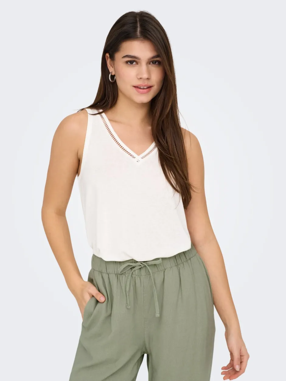 Outlet ONLPENNY Tanktop Dame Toppe