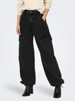 Discount ONLPERNILLE Høj talje Joggingfit Jeans Dame Jeans|Jeans