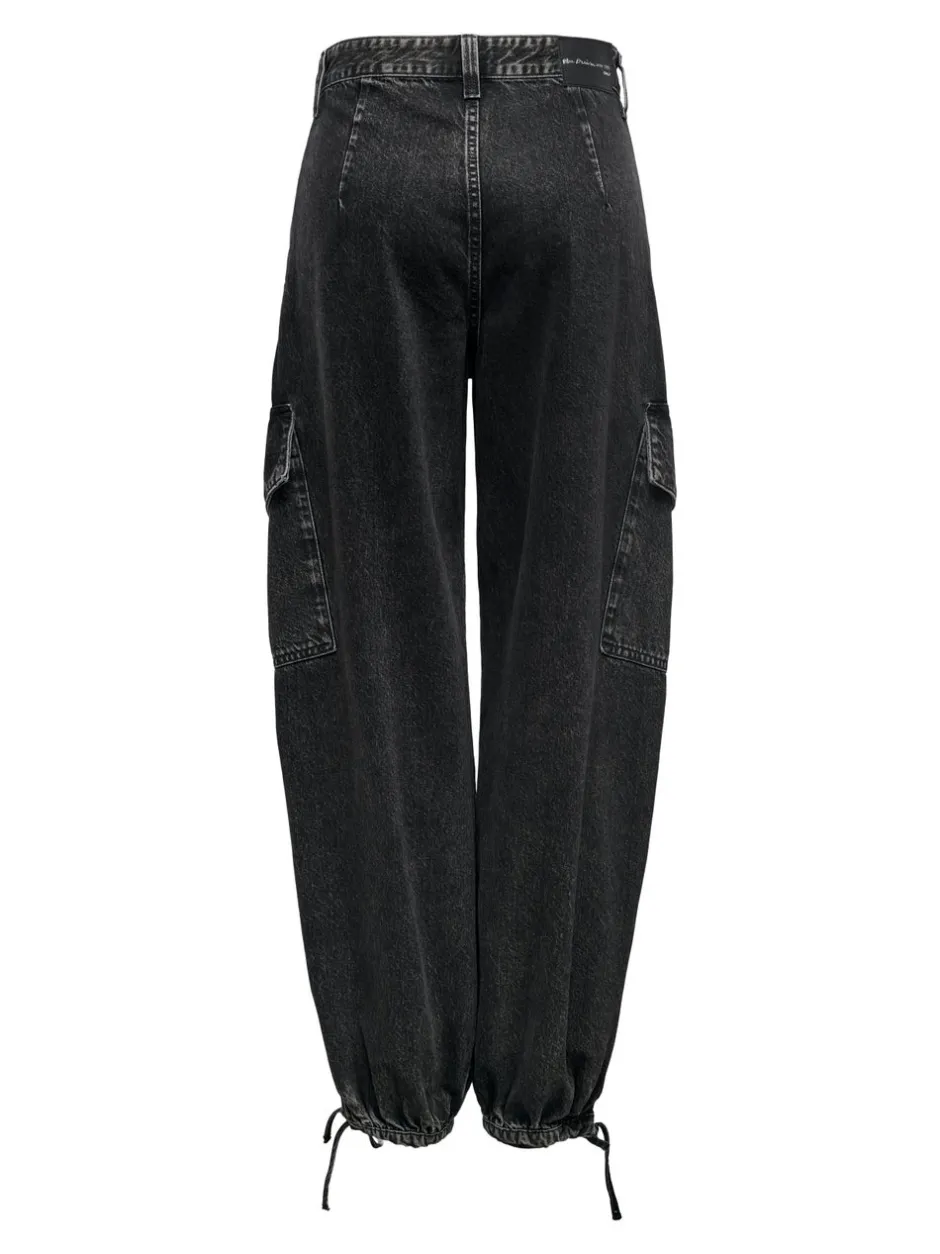 Discount ONLPERNILLE Høj talje Joggingfit Jeans Dame Jeans|Jeans