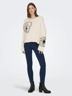 Sale ONLPETRA Striktrøje Dame Strik & Cardigans