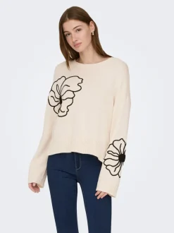 Sale ONLPETRA Striktrøje Dame Strik & Cardigans
