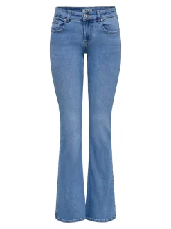 Discount ONLPHOEBE Lav talje Flared fit Jeans Dame Jeans|Jeans