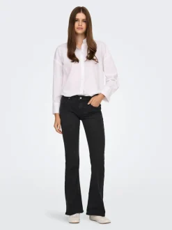 Best ONLPHOEBE Lav talje Flared fit Jeans Dame Jeans|Jeans