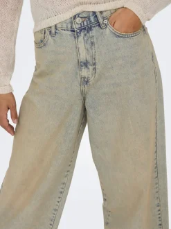 Sale ONLPIPER-SONIC Høj talje Wide leg fit Jeans Dame Jeans|Jeans
