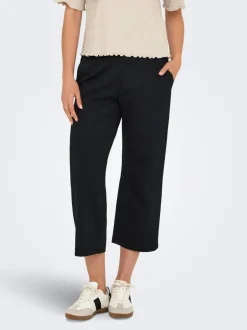 Online ONLPOPTRASH-SUKI Cropped fit Klassiske bukser Dame Bukser