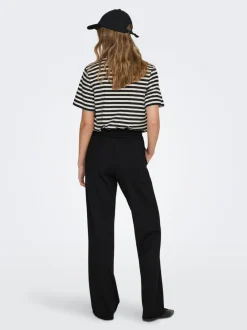 Discount ONLPOPTRASH-SUKI Loose fit Bukser i wide fit Dame Bukser