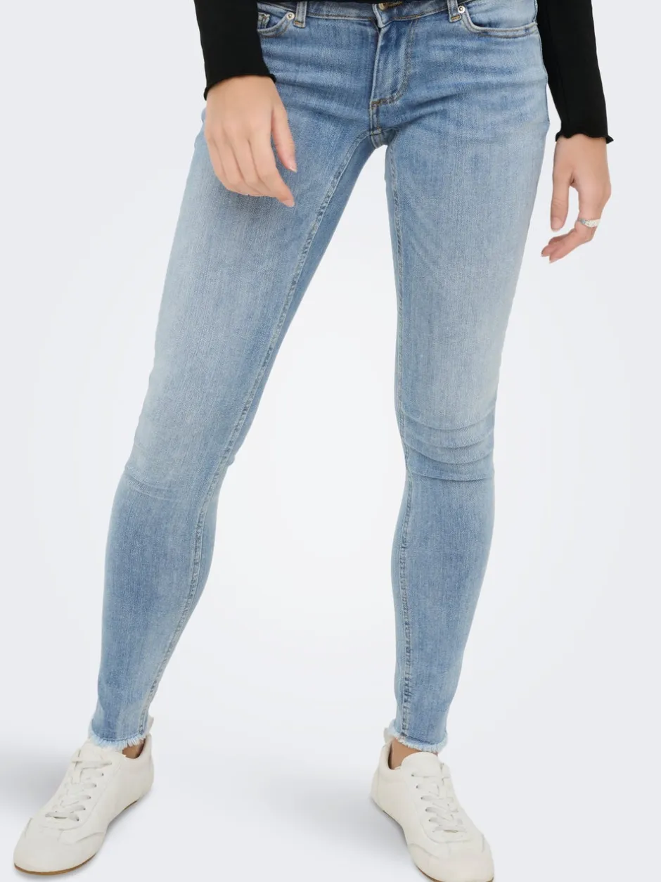 Hot ONLPOWER Lav talje Skinny fit Ankellængde Jeans Dame Jeans|Jeans