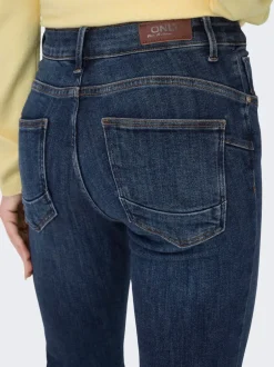 New ONLPOWER Mellemhøj talje Flared fit Jeans Dame Jeans|Jeans