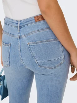 Best ONLPOWER Mellemhøj talje Skinny fit Jeans Dame Jeans|Jeans