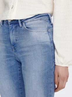 Sale ONLPOWER Mellemhøj talje Skinny fit Jeans Dame Jeans|Jeans