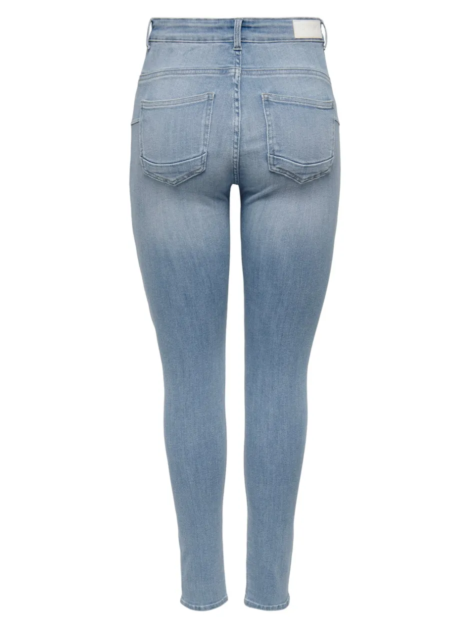 Hot ONLPOWER Mellemhøj talje Skinny fit Jeans Dame Jeans|Jeans