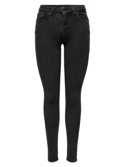 Best ONLPOWER Mellemhøj talje Skinny fit Jeans Dame Jeans|Jeans