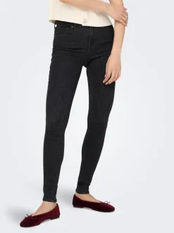 Best ONLPOWER Mellemhøj talje Skinny fit Jeans Dame Jeans|Jeans