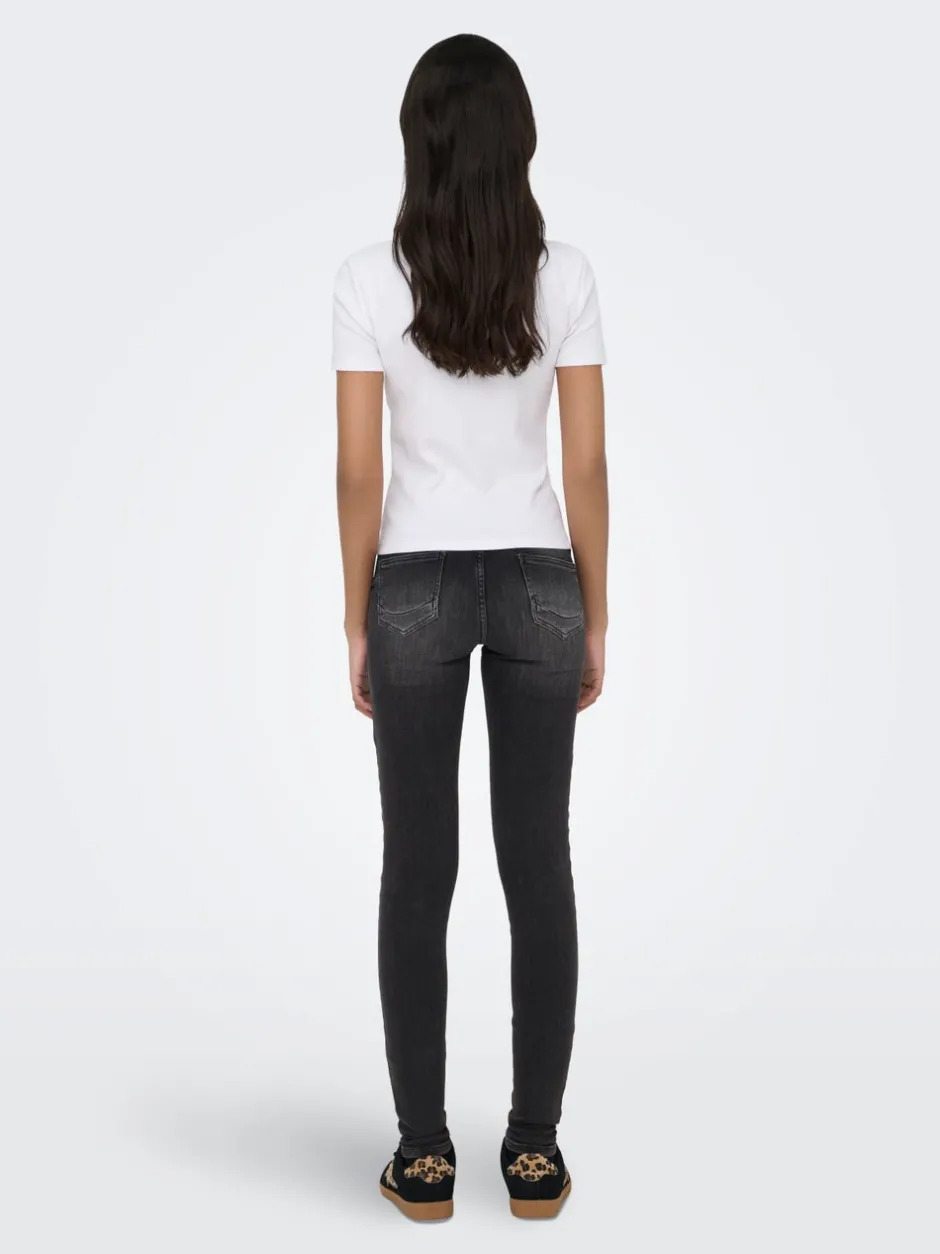 ONLPOWER Mellemhøj talje Skinny fit Jeans Dame Jeans|Jeans