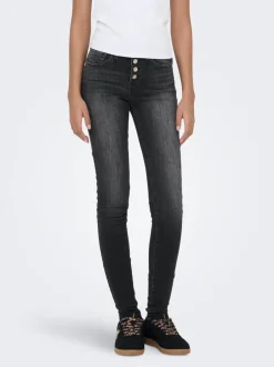 ONLPOWER Mellemhøj talje Skinny fit Jeans Dame Jeans|Jeans