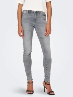 Hot ONLPOWER Mellemhøj talje Skinny fit Jeans Dame Jeans|Jeans