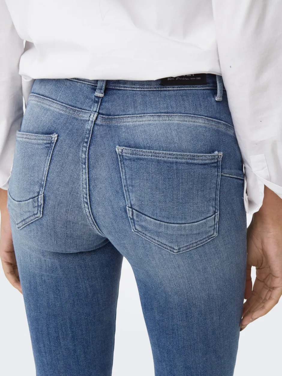 Online ONLPOWER Mellemhøj talje Skinny fit Jeans Dame Jeans|Jeans