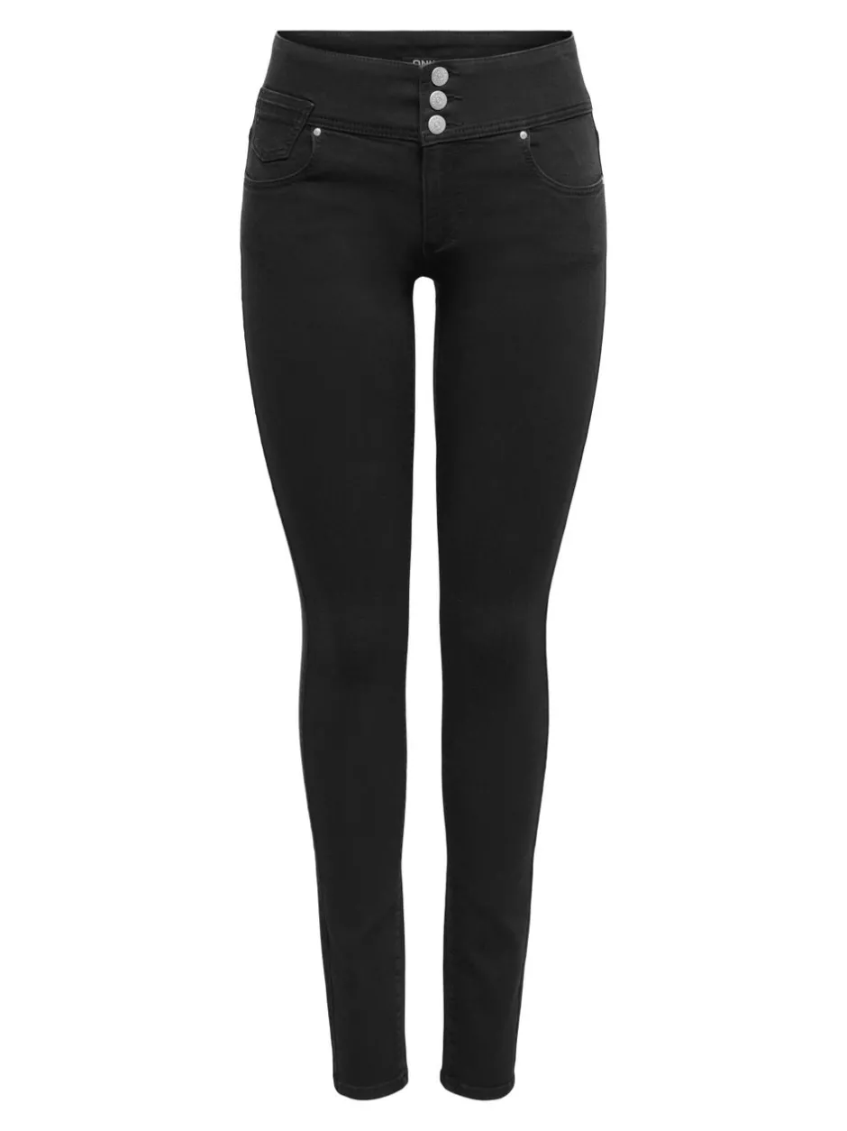 Outlet ONLRAIN Høj talje Skinny fit Jeans Dame Jeans|Jeans