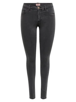 New ONLRAIN Mellemhøj talje Skinny fit Jeans Dame Jeans|Jeans