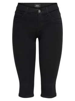 New ONLRAIN Normal talje Skinny fit Denim-shorts Dame Shorts|Double Denim