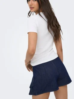 Best ONLRANJA Denim-nederdel Mininederdel Dame Nederdele