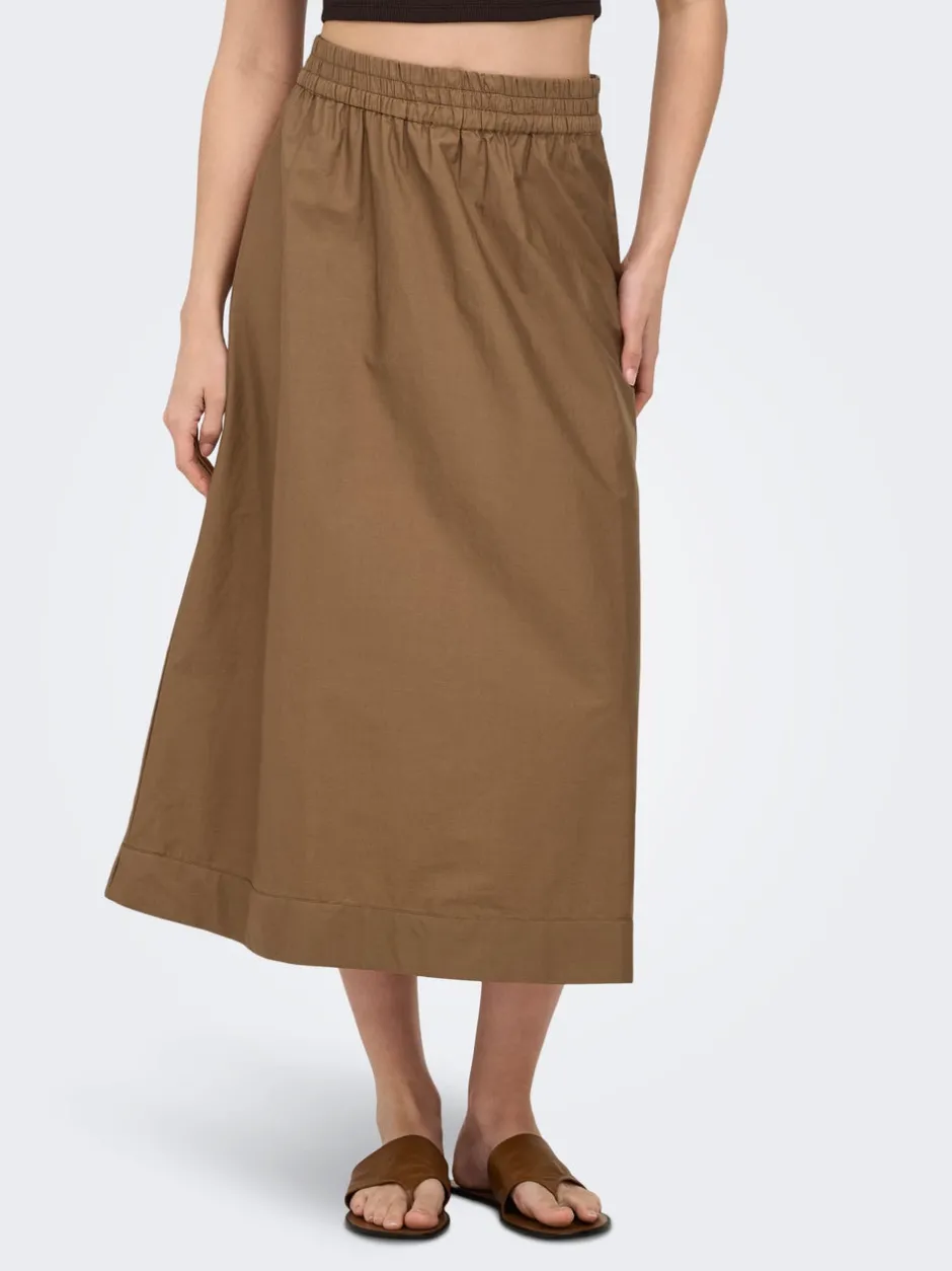 Hot ONLRAYI Nederdel Lang nederdel Dame Nederdele