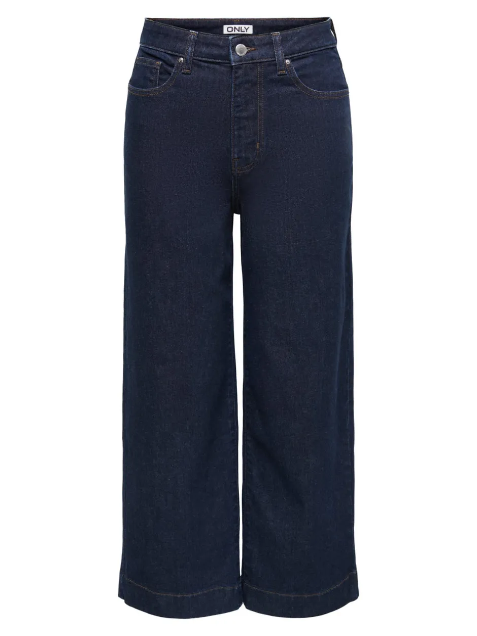 Online ONLREGINA Høj talje Cropped fit Cropped Jeans Dame Jeans|Jeans
