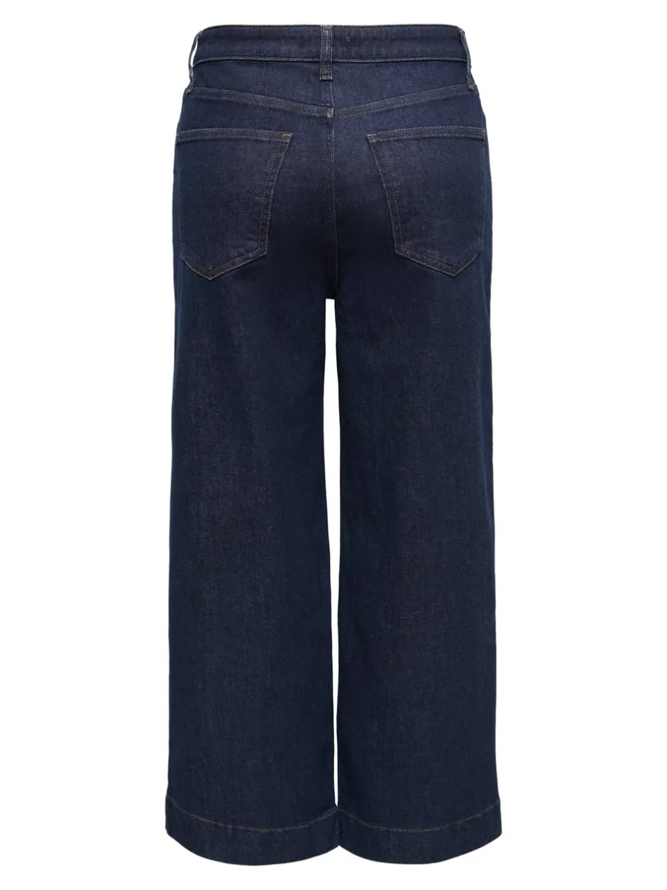 Online ONLREGINA Høj talje Cropped fit Cropped Jeans Dame Jeans|Jeans
