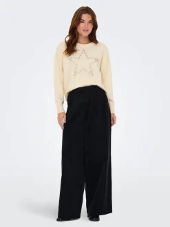 Clearance ONLRENATA Striktrøje Dame Strik & Cardigans