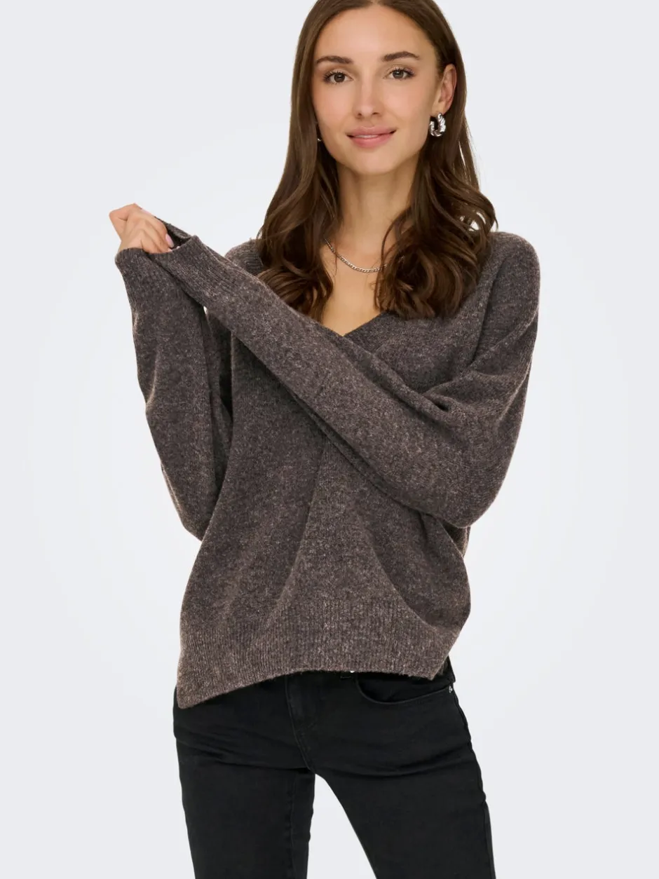 Online ONLRENE Striktrøje Dame Strik & Cardigans