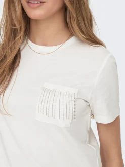 New ONLRHINE T-shirt Dame Toppe