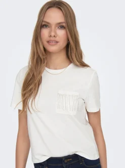 New ONLRHINE T-shirt Dame Toppe